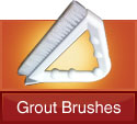 grout cleaning brushes