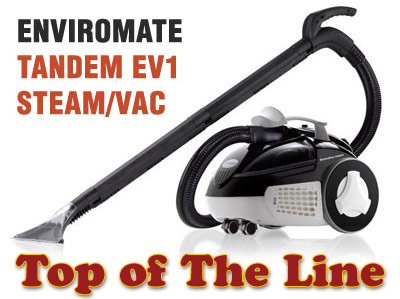 Reliable Enviromate Tandem EV1 steam vacuum