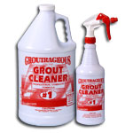 Grout cleaning products